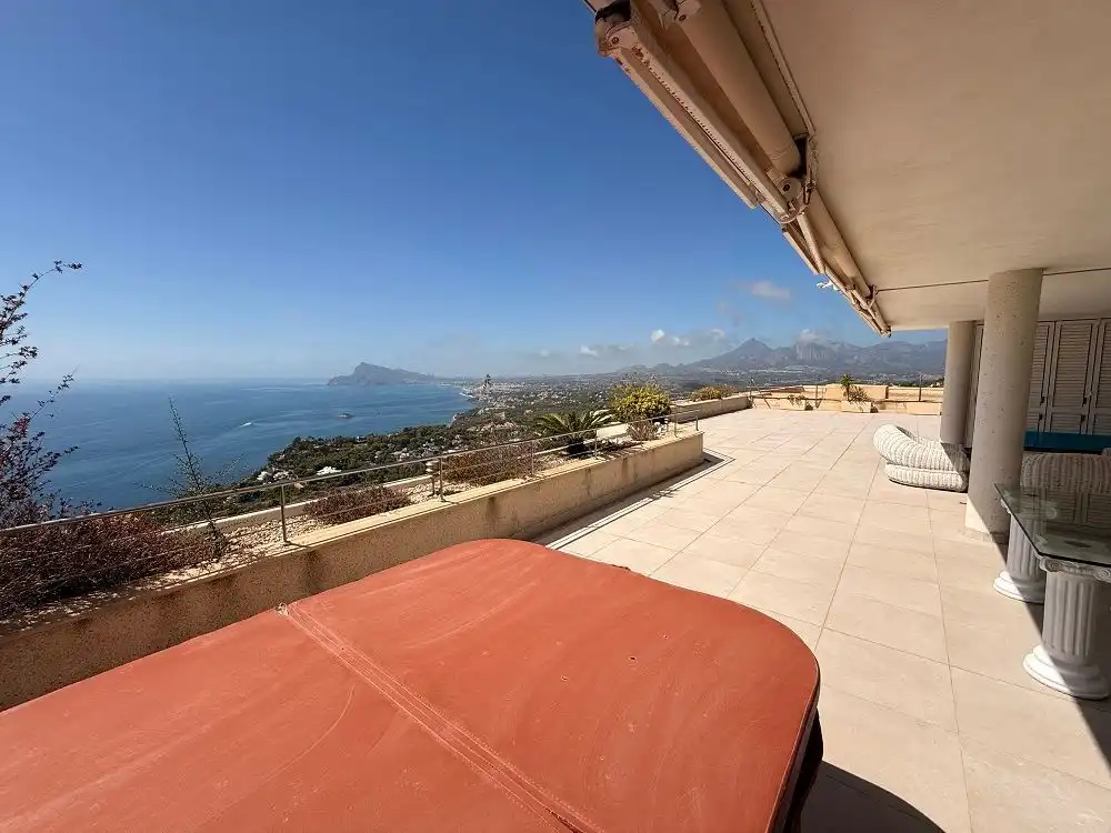 Terraza de Ático de alquiler en Altea con Aire acondicionado, Calefacción y Terraza