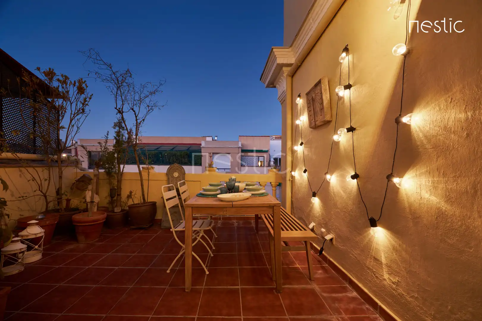 Terrasse von Wohnungen zur Miete in Madrid mit Klimaanlage, Heizung und Terrasse