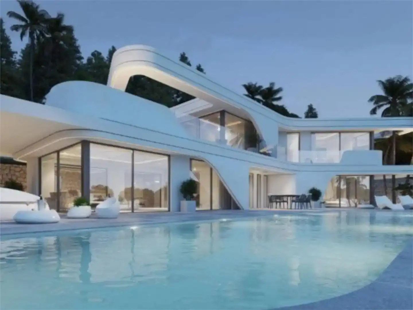 Exterior view of Houses for sale in Marbella  with Air Conditioner, Swimming Pool and Balcony