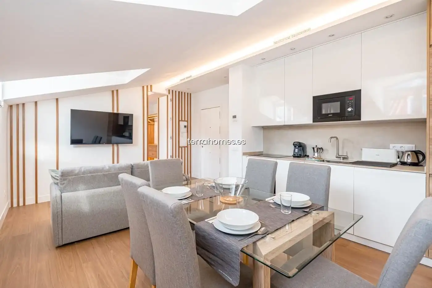 Comedor de Apartamento en venta en Madrid con Aire acondicionado y Amueblado