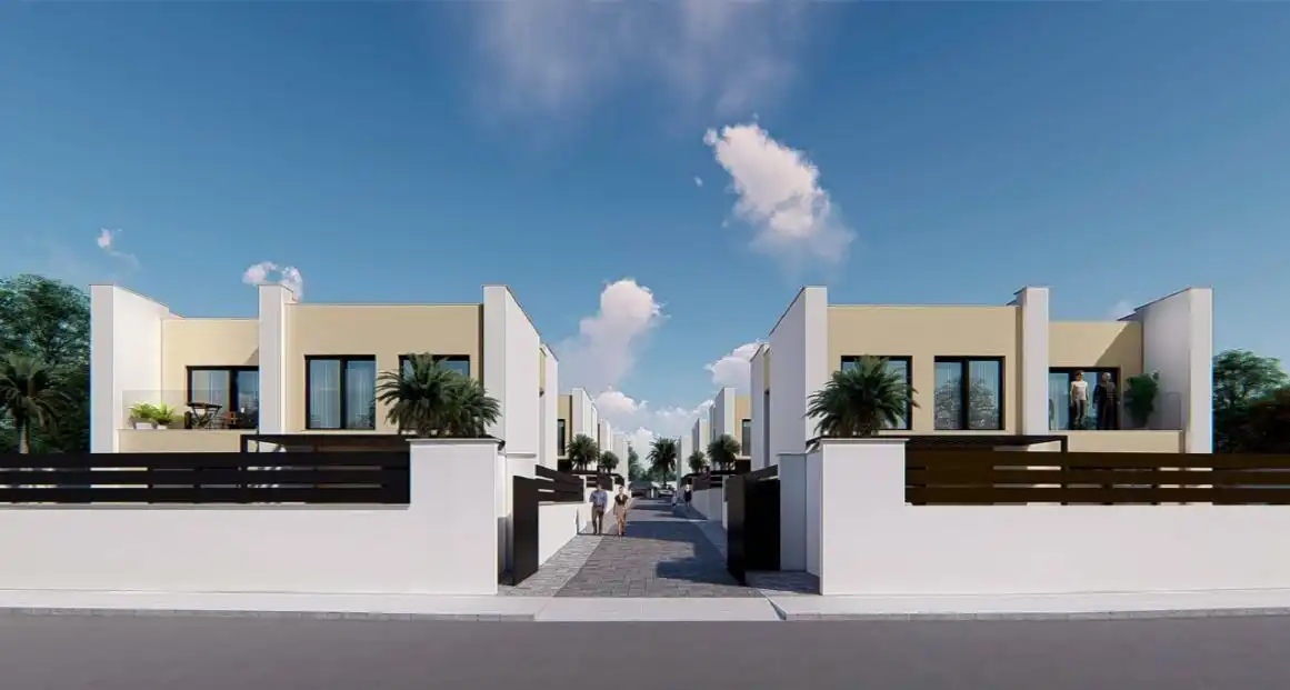 Vista exterior de Casa o xalet en venda en Alicante / Alacant amb Aire condicionat, Jardí privat i Piscina