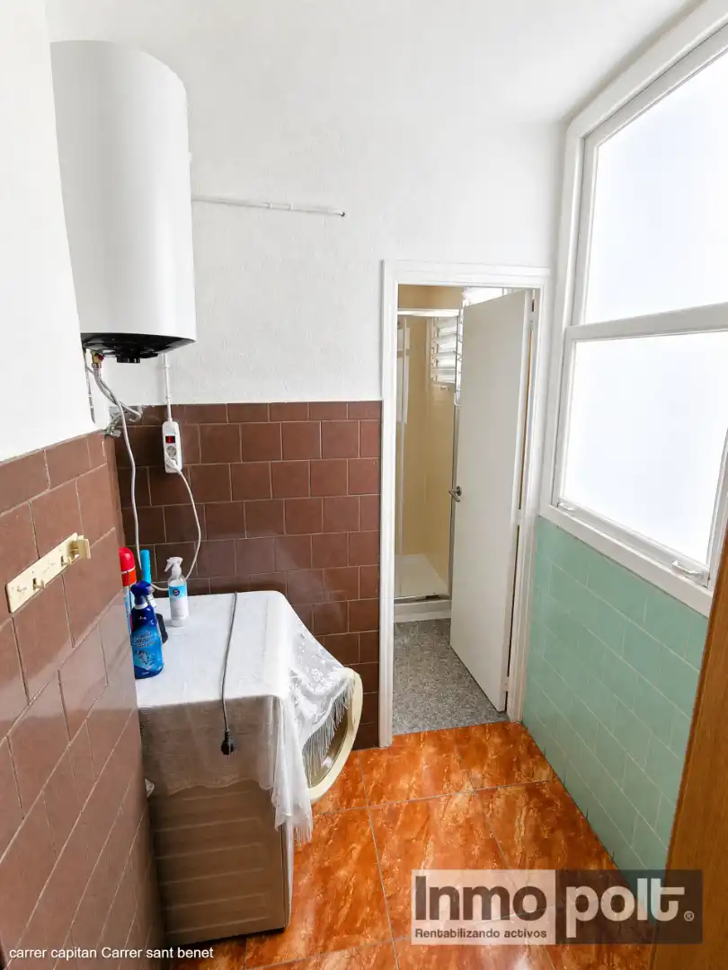 Baño de Piso de alquiler en Elche / Elx con Amueblado, Horno y Lavadora