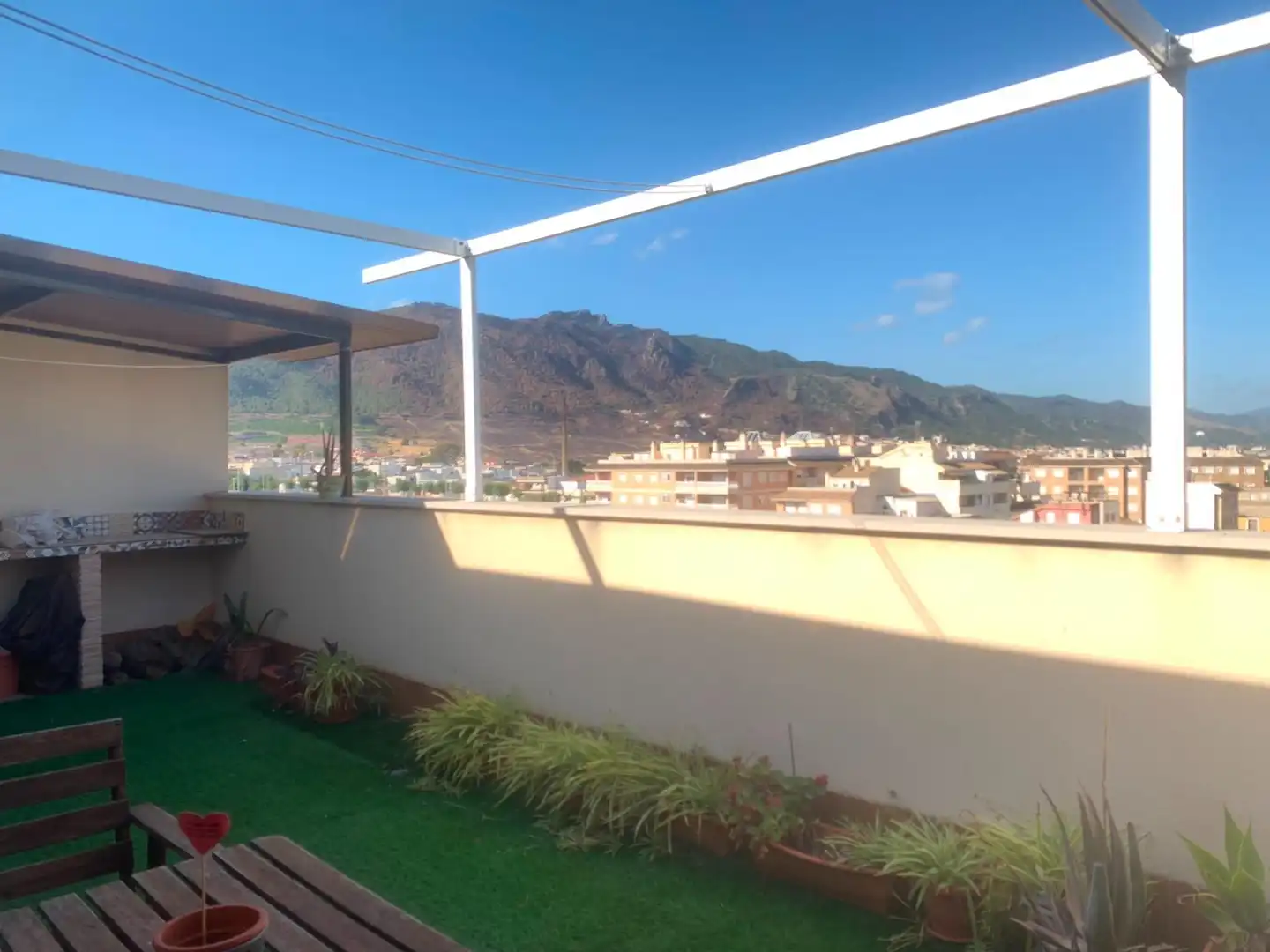Terraza de Ático de alquiler en Murcia con Aire acondicionado, Calefacción y Terraza