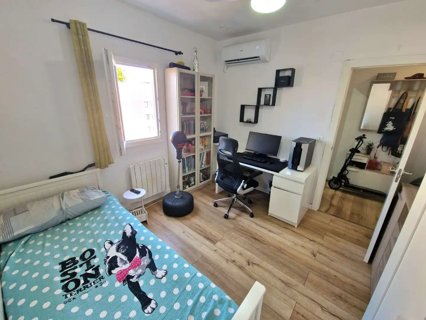 Schlafzimmer von Wohnungen zum Verkauf in Sant Antoni de Portmany mit Klimaanlage, Heizung und Terrasse