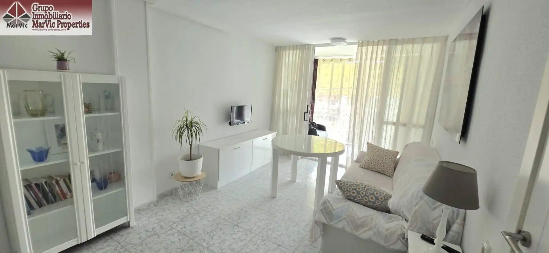 Sala de estar de Piso en venta en Benidorm con Amueblado