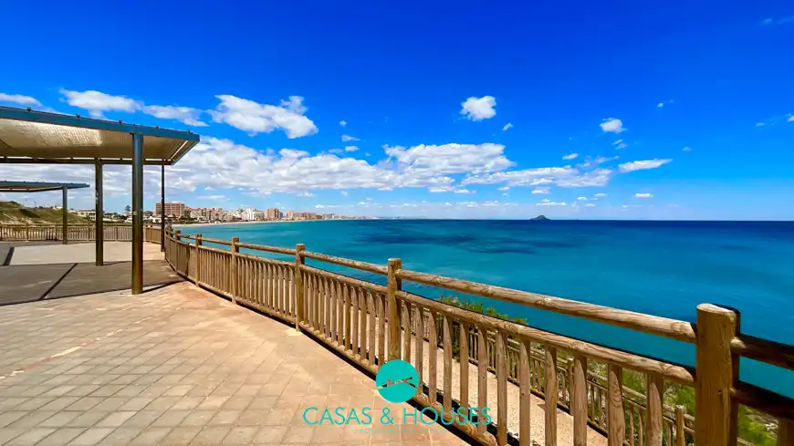 Exterior view of Flat for sale in La Manga del Mar Menor  with Air Conditioner, Terrace and Furnished