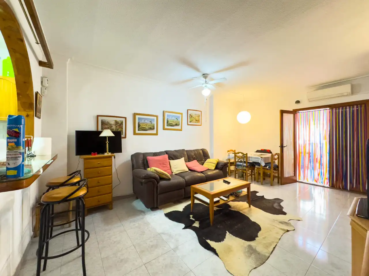 Sala d'estar de Apartament en venda en Torrevieja amb Aire condicionat, Calefacció i Terrassa
