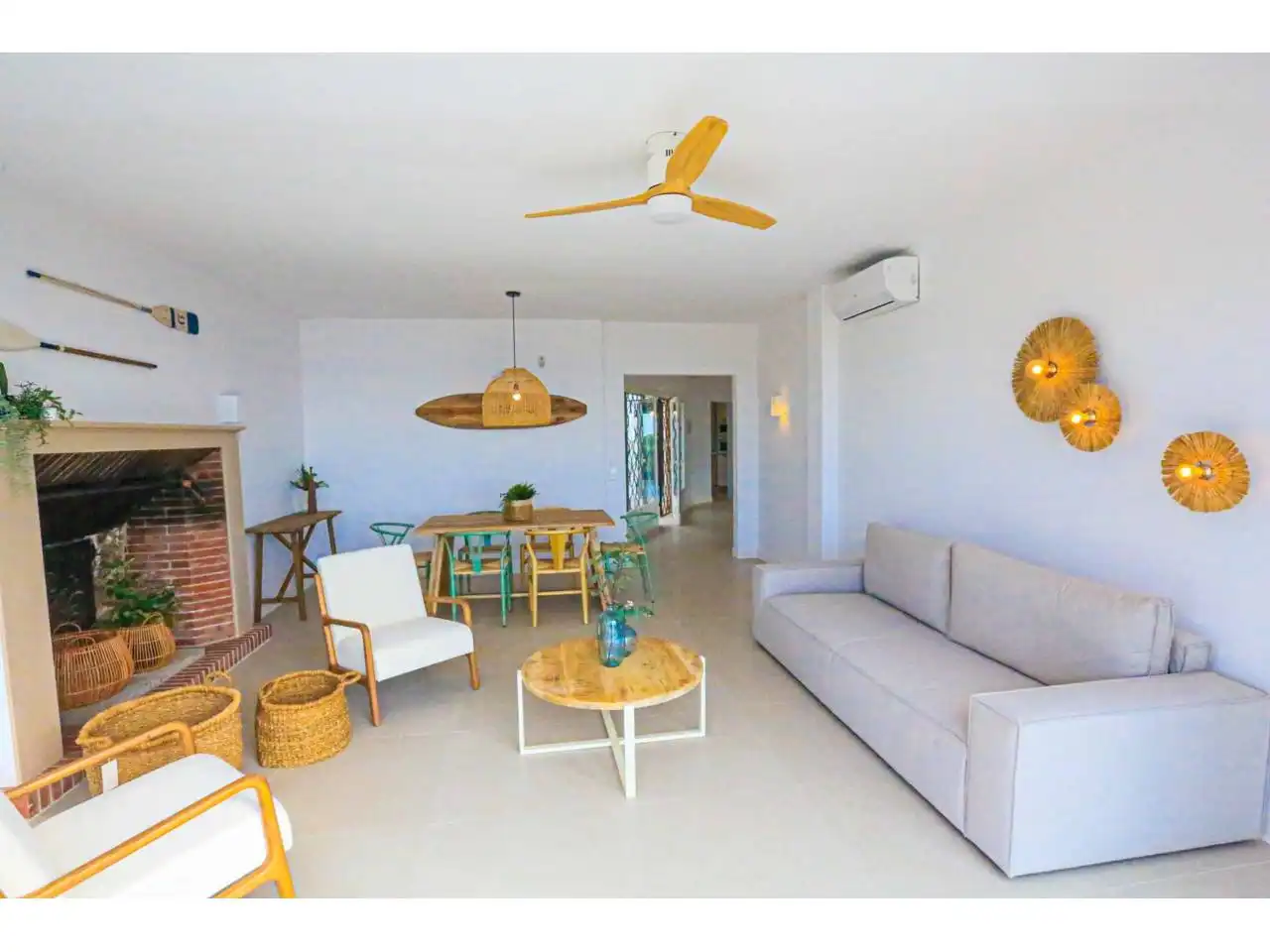 Living room of Houses for sale in Salou  with Air Conditioner, Heating and Private garden