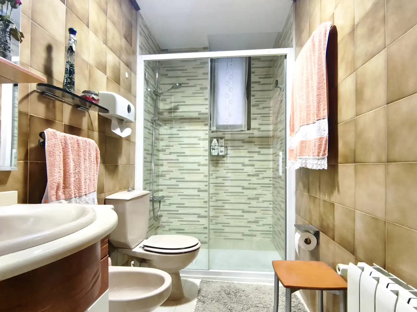 Bathroom of Flat for sale in  Logroño  with Heating, Parquet flooring and Terrace