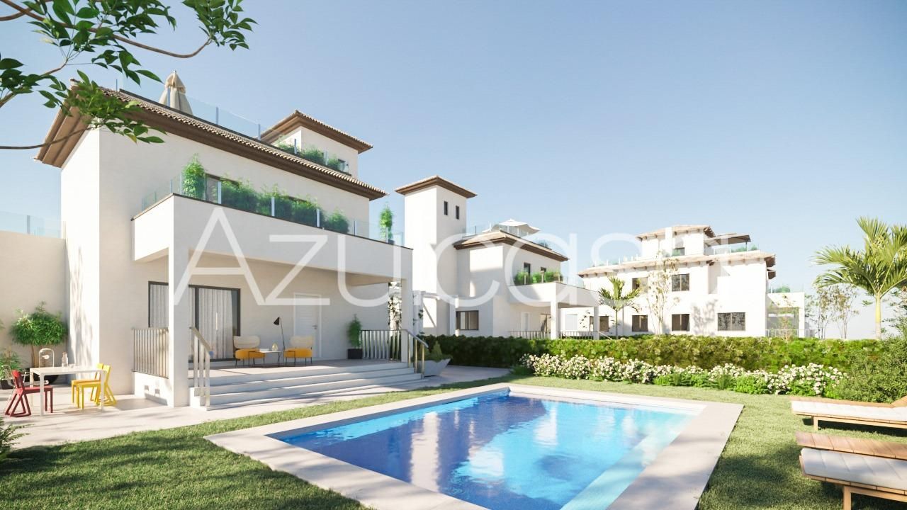 Garden of House or chalet for sale in Elche / Elx  with Air Conditioner, Terrace and Swimming Pool