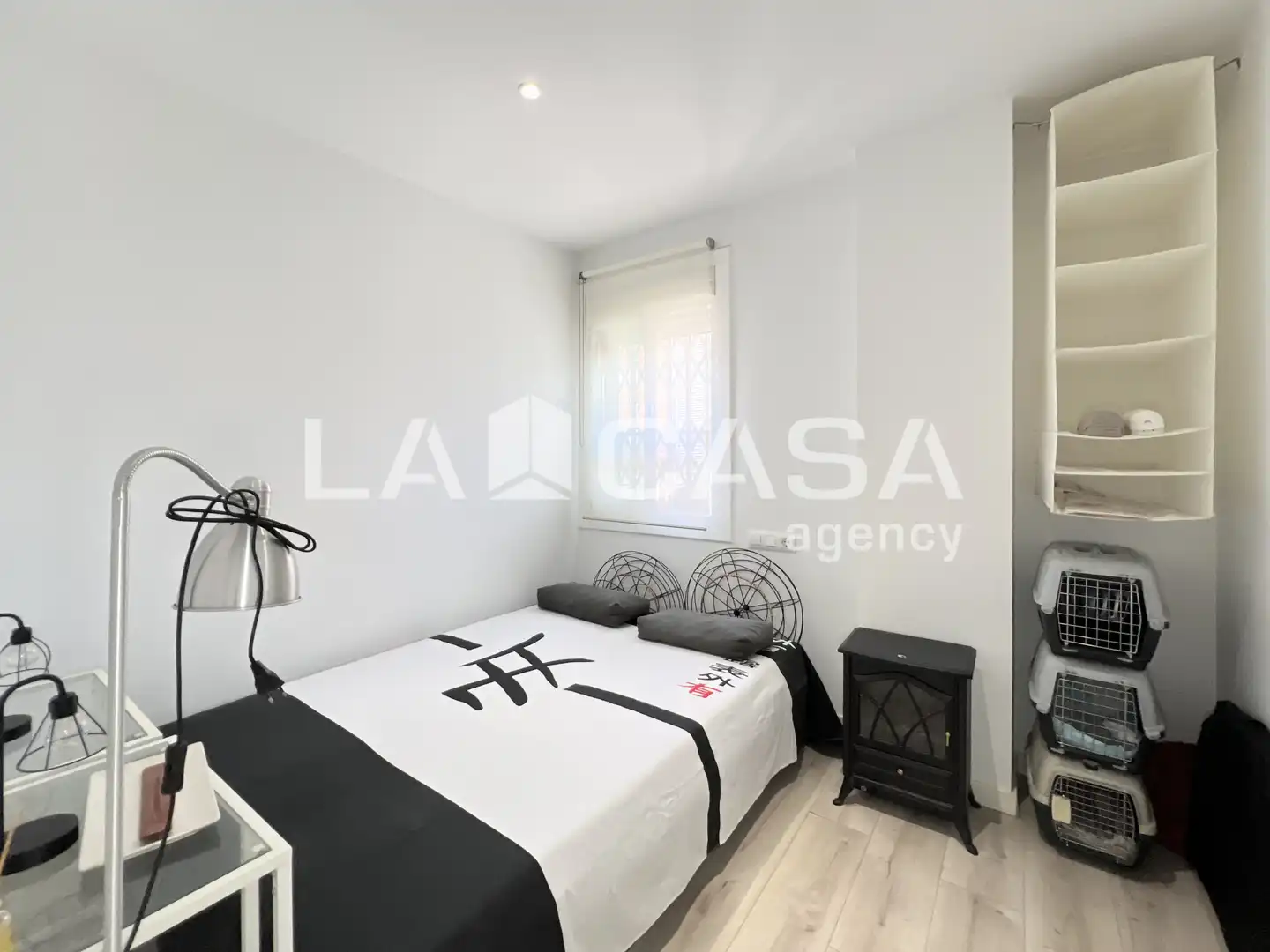 Bedroom of Flat for sale in Badalona  with Balcony
