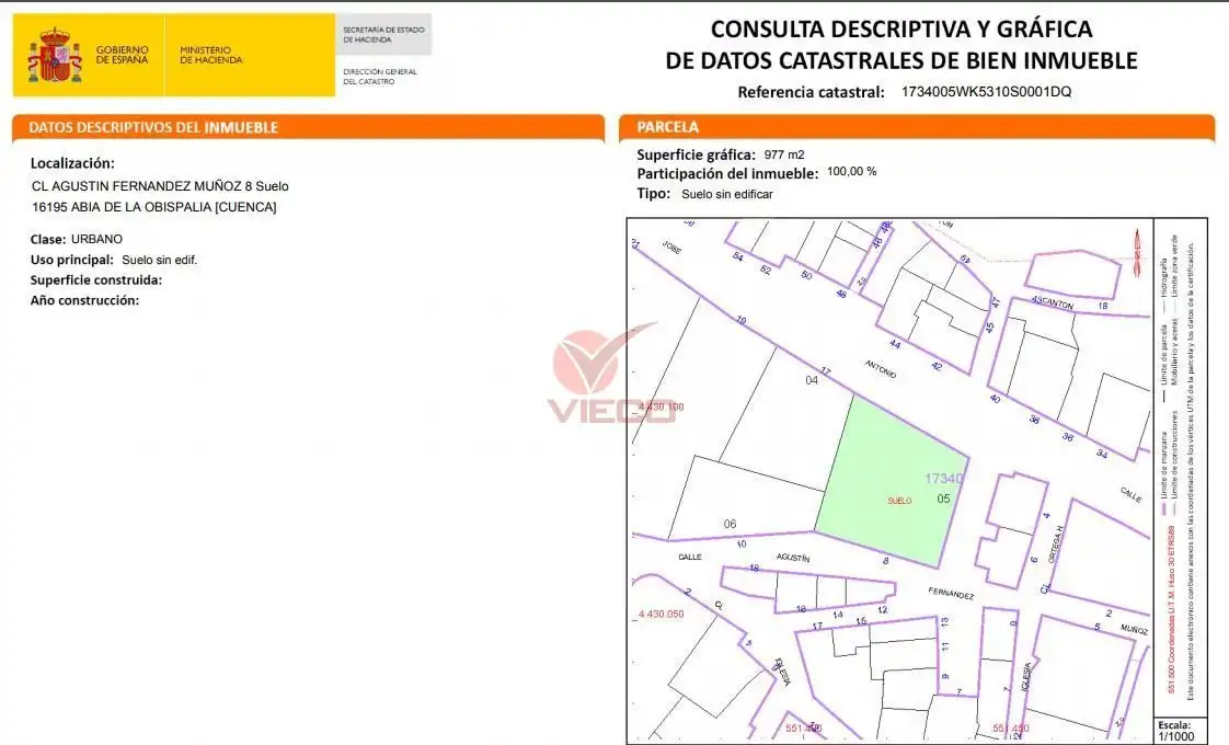 Rural land for sale in ABIA DE LA OBISPALIA, AGUSTIN FERNANDEZ MUÑOZ, imagen 12