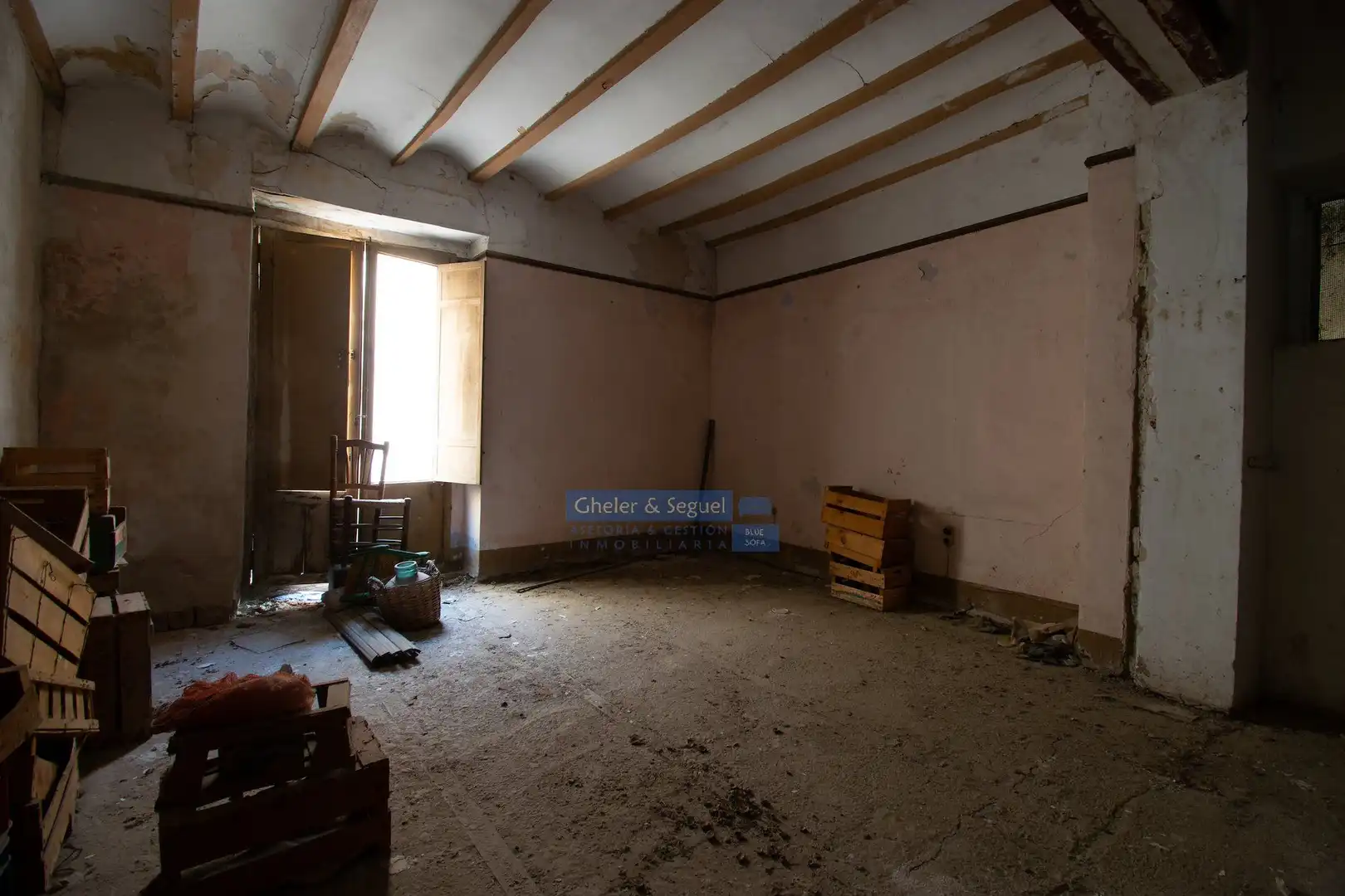 Wohnzimmer von Dachboden zum Verkauf in Segorbe mit Terrasse