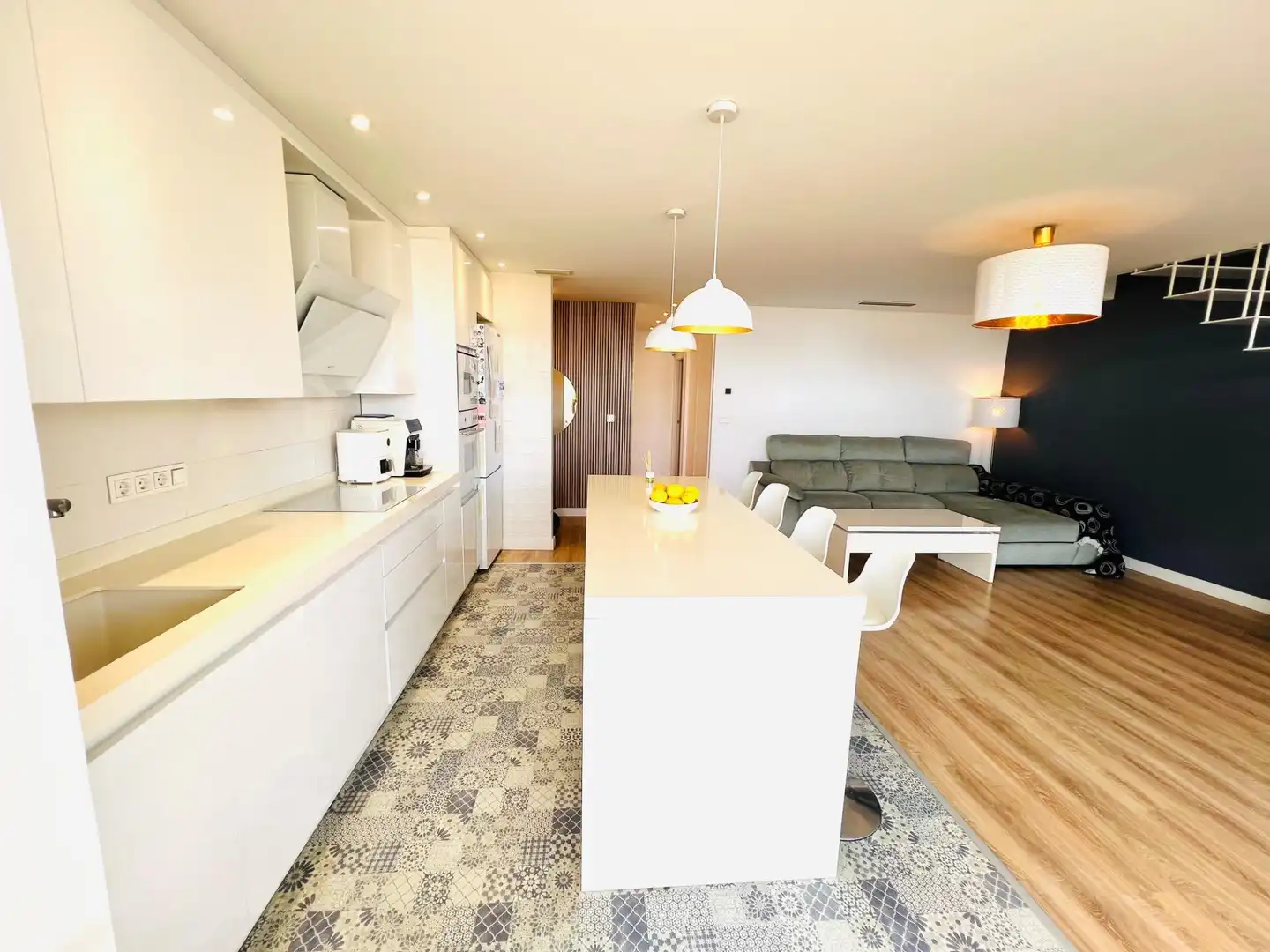 Kitchen of Attic for sale in Elche / Elx  with Air Conditioner, Heating and Private garden