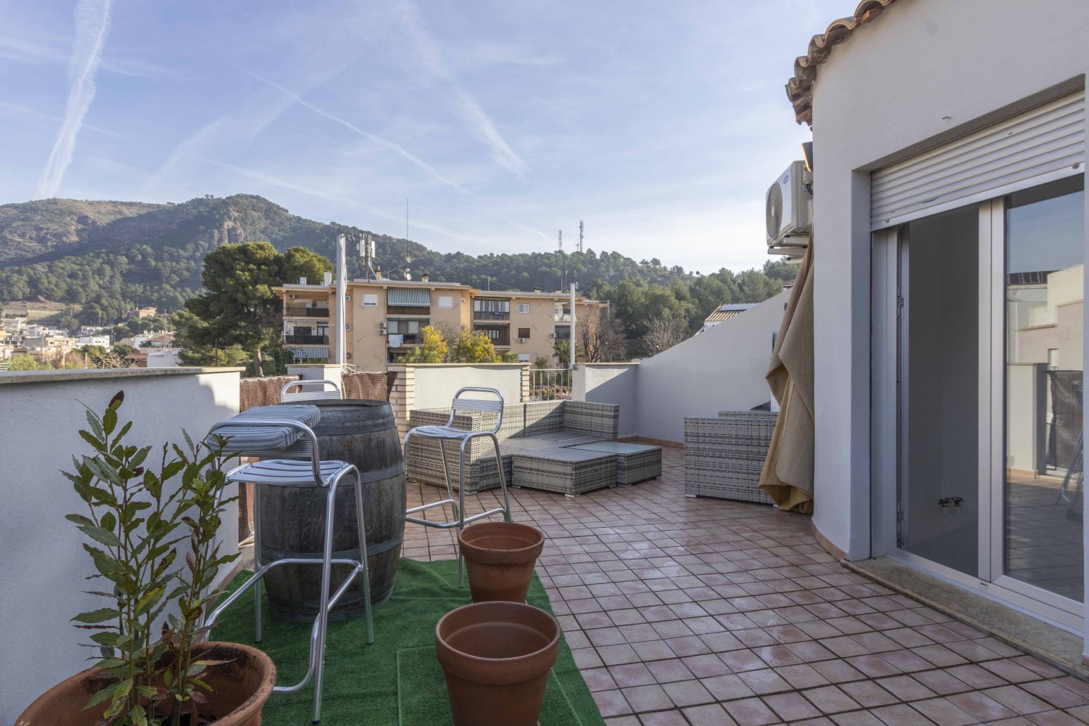 Terraza de Ático en venta en Náquera con Aire acondicionado, Calefacción y Terraza