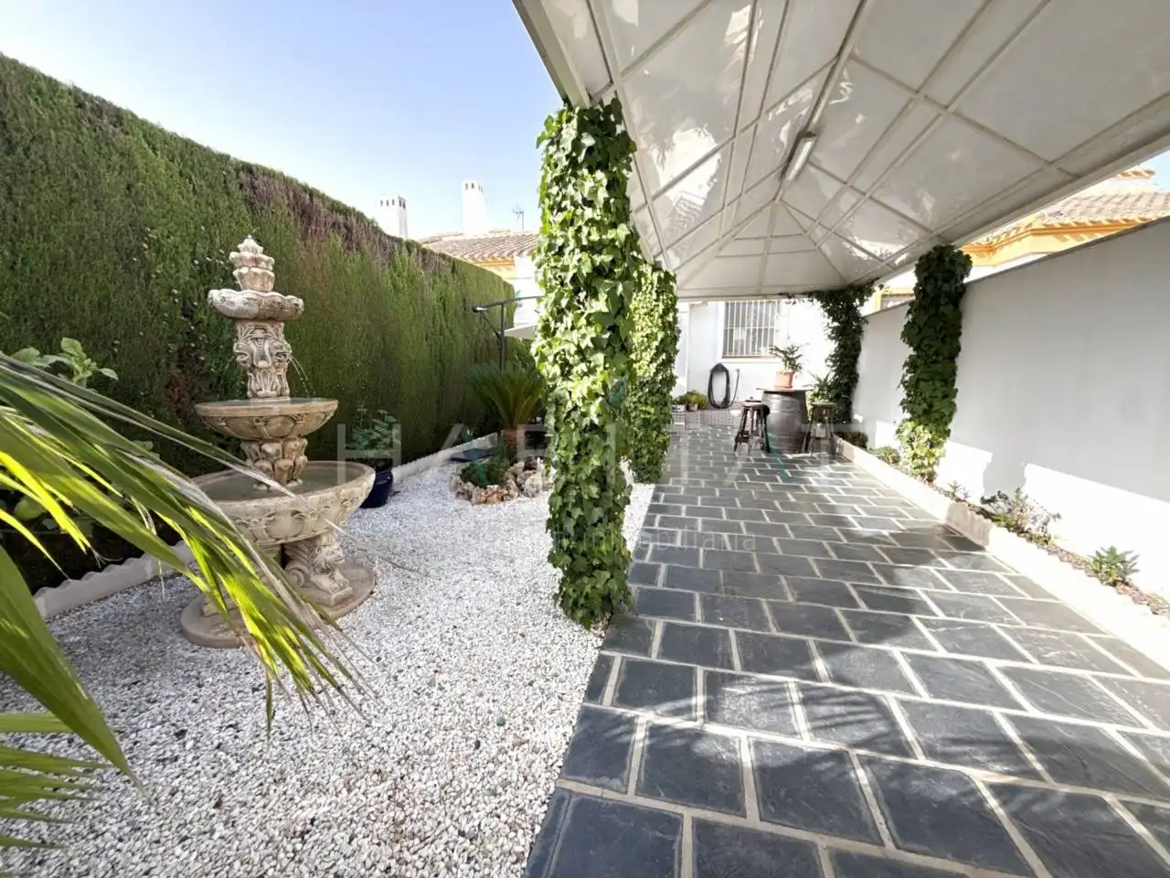 Terrassa de Casa o xalet en venda en Pilar de la Horadada amb Aire condicionat, Jardí privat i Terrassa