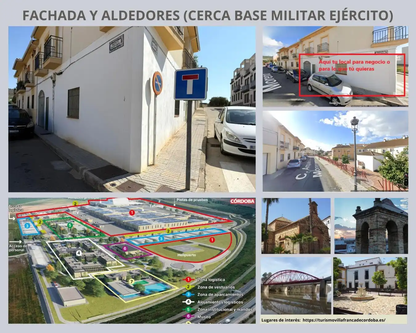 Vista exterior de Local en venta en Villafranca de Córdoba