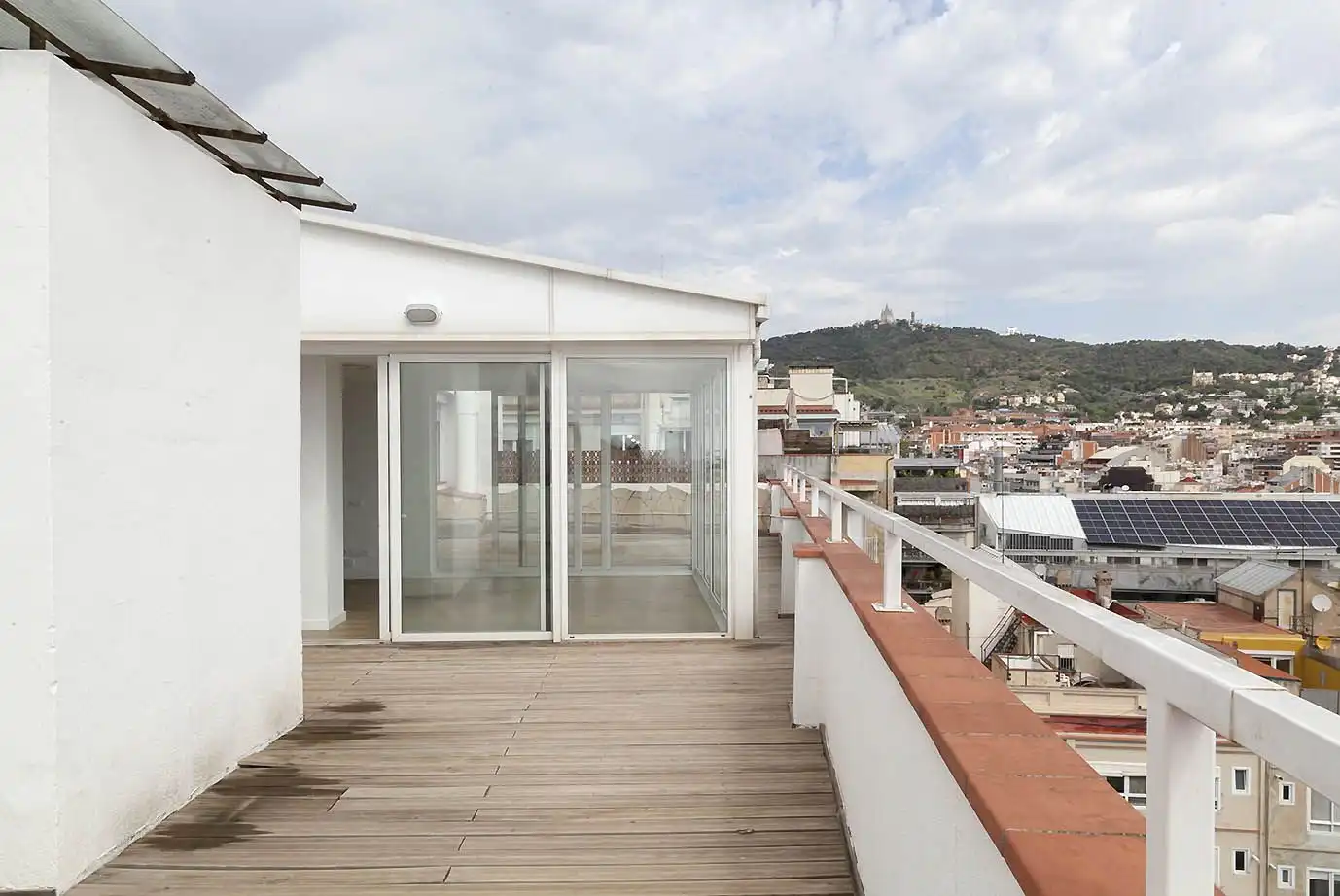 Terrasse von Wohnung zur Miete in Sarrià - Sant Gervasi