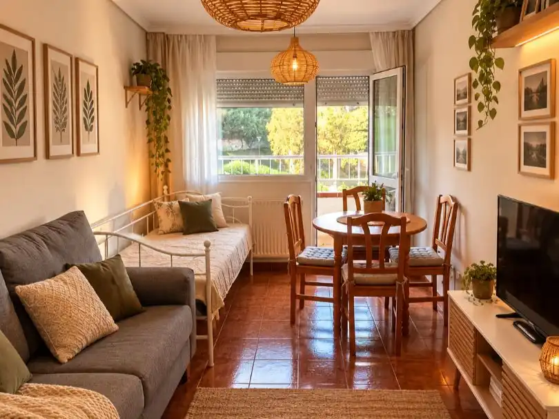Living room of Flat for sale in Suances  with Terrace and Balcony