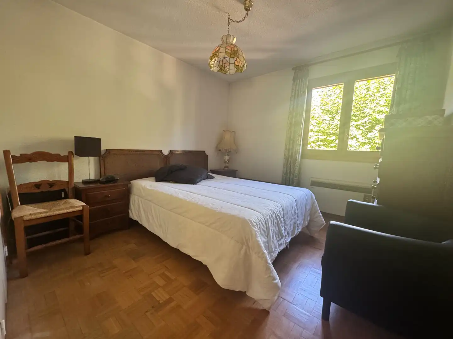 Dormitori de Casa adosada en venda en El Escorial amb Calefacció, Jardí privat i Parquet