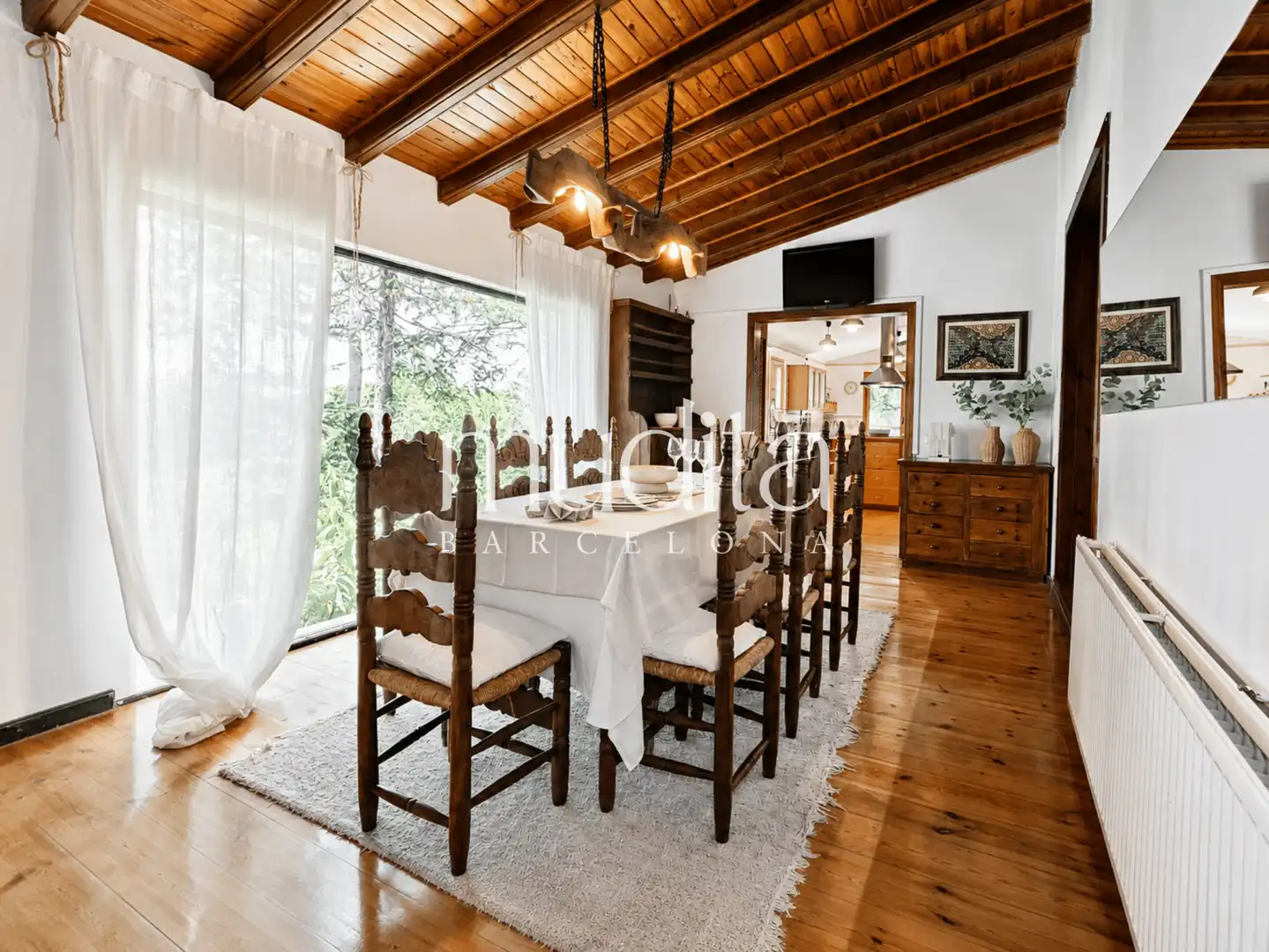 Comedor de Casa o chalet en venta en Sant Celoni con Calefacción, Jardín privado y Terraza