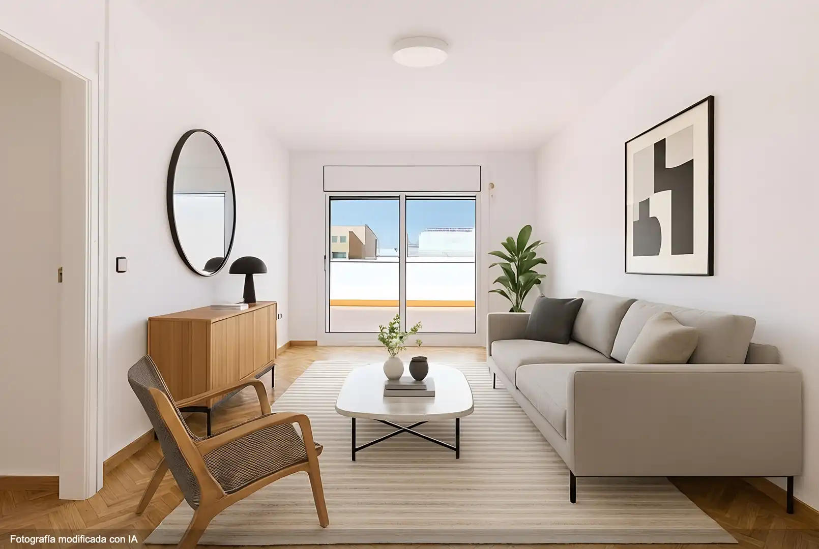 Living room of Flat for sale in Sant Boi de Llobregat  with Heating, Terrace and Balcony