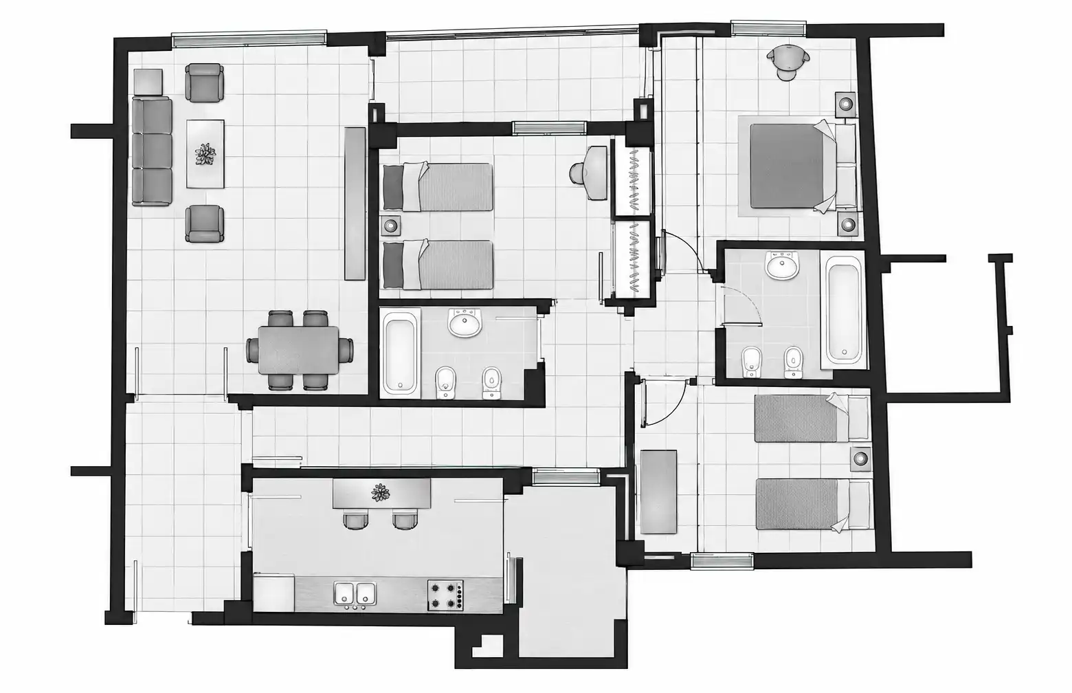 Appartement avec ascenseur à vendre à Calle Ceuta, Estepona, Spain 19, imagen 47