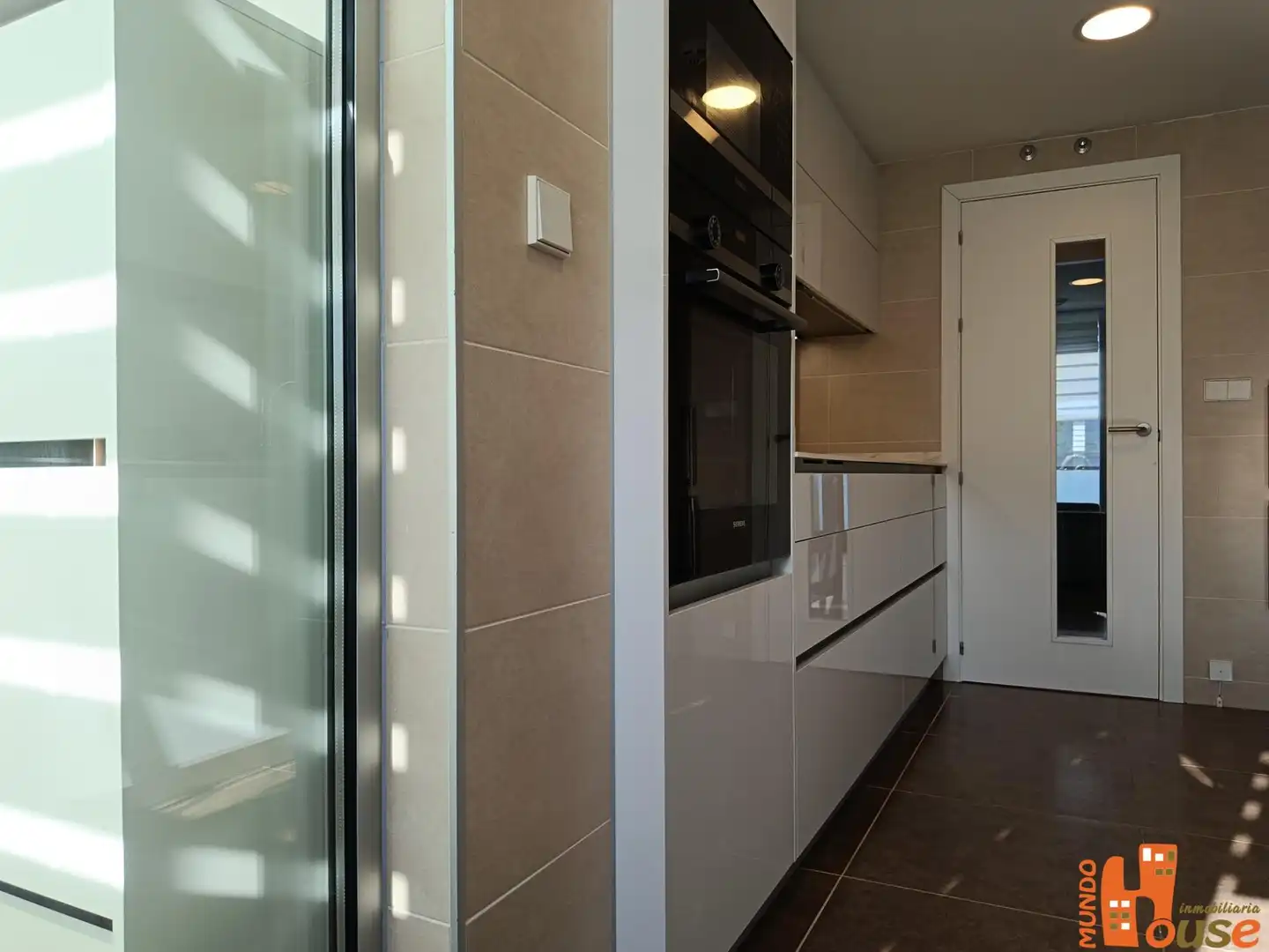 Küche von Wohnung zur Miete in Palazuelos de Eresma mit Klimaanlage, Heizung und Terrasse