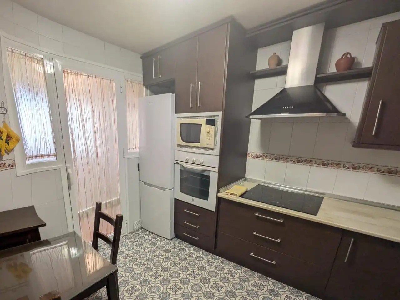 Kitchen of Flat for rent in Linares  with Air Conditioner and Furnished