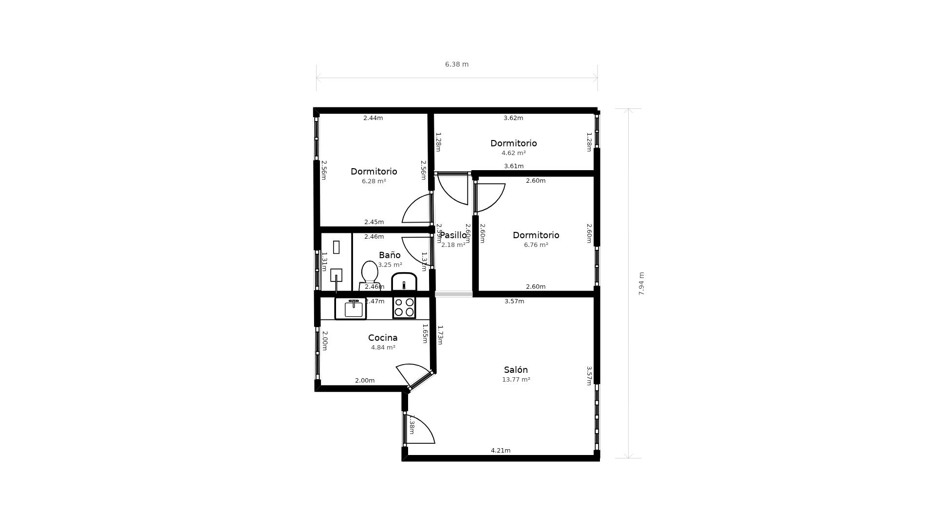 Flat to rent in  Madrid Capital  with Pets allowed