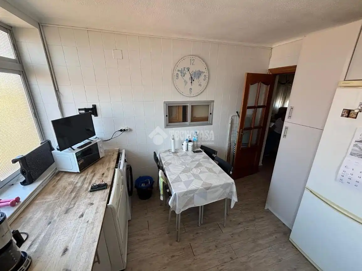 Küche von Wohnung zum Verkauf in Málaga mit Klimaanlage und Möbliert
