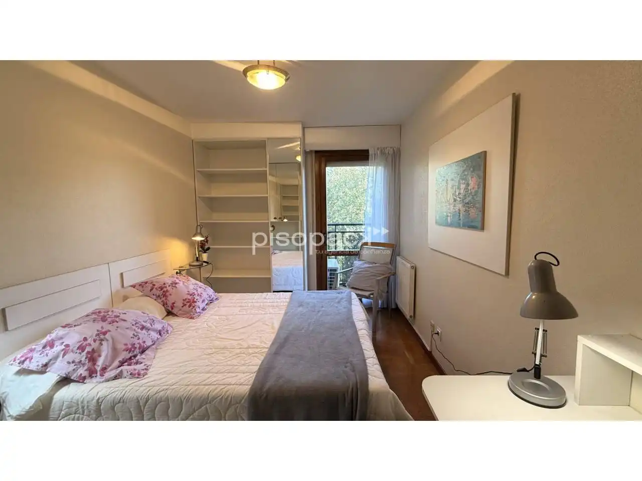 Bedroom of Flat for sale in  Pamplona / Iruña  with Air Conditioner, Heating and Terrace