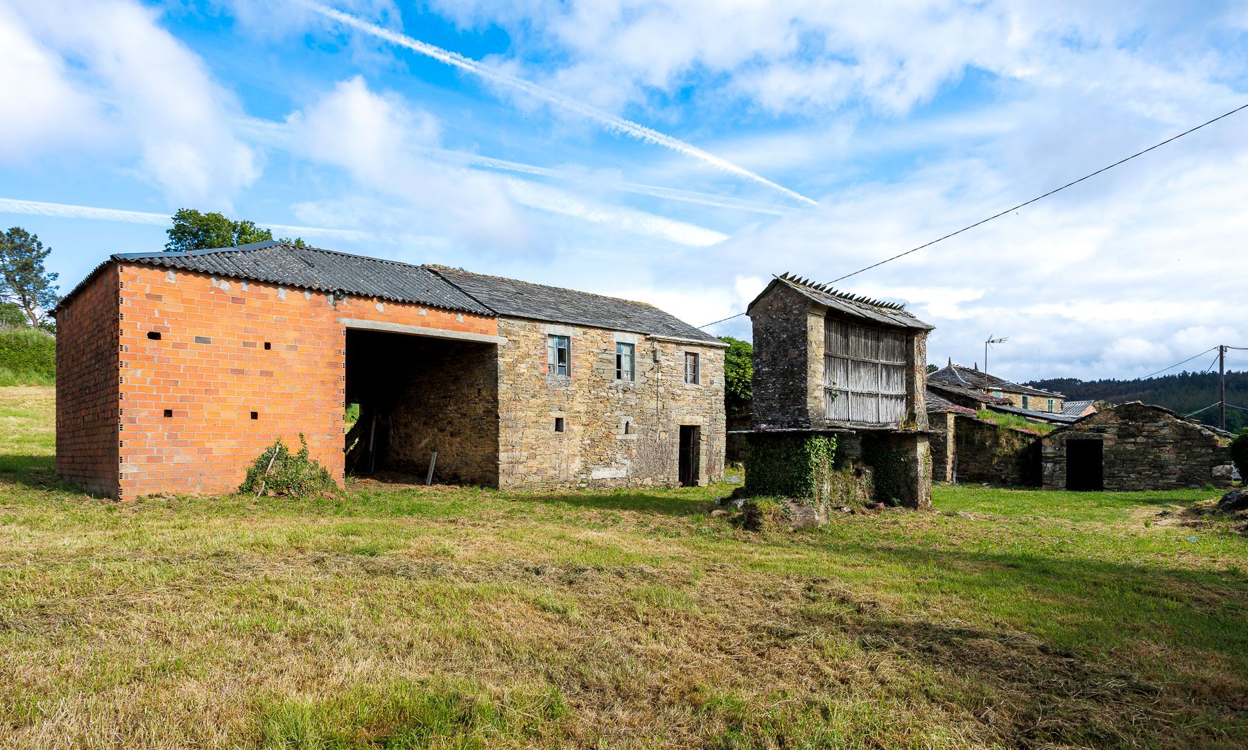Exterior view of Country house for sale in A Pastoriza 