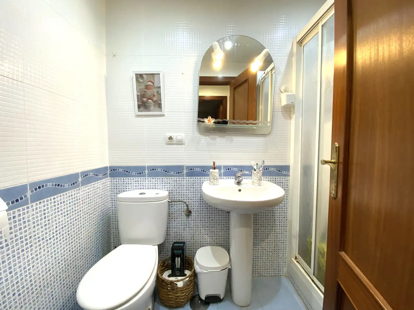 Bathroom of Flat for sale in Cartes  with Heating, Parquet flooring and Balcony