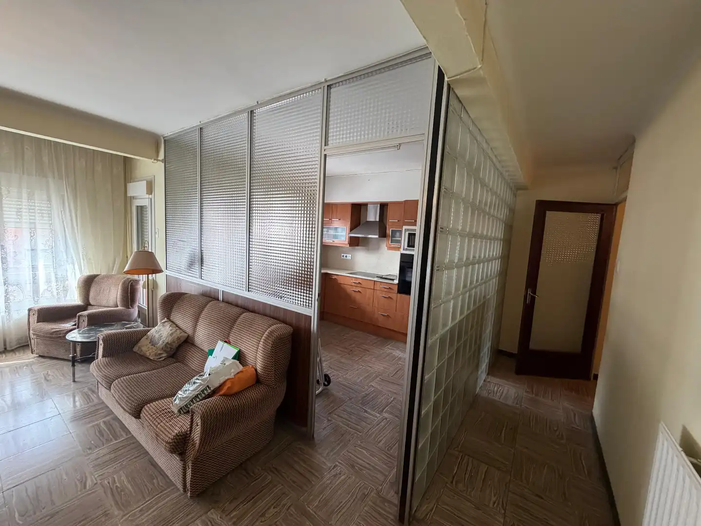 Wohnzimmer von Wohnung zum Verkauf in Cervera mit Heizung, Abstellraum und Möbliert