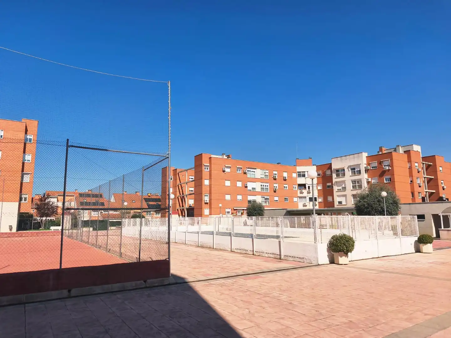 Exterior view of Flat for sale in Valdemoro  with Air Conditioner, Heating and Private garden