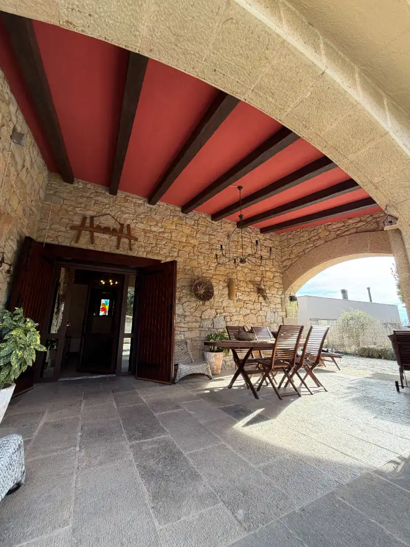 Terraza de Finca rústica en venta en Moià con Calefacción, Jardín privado y Parquet