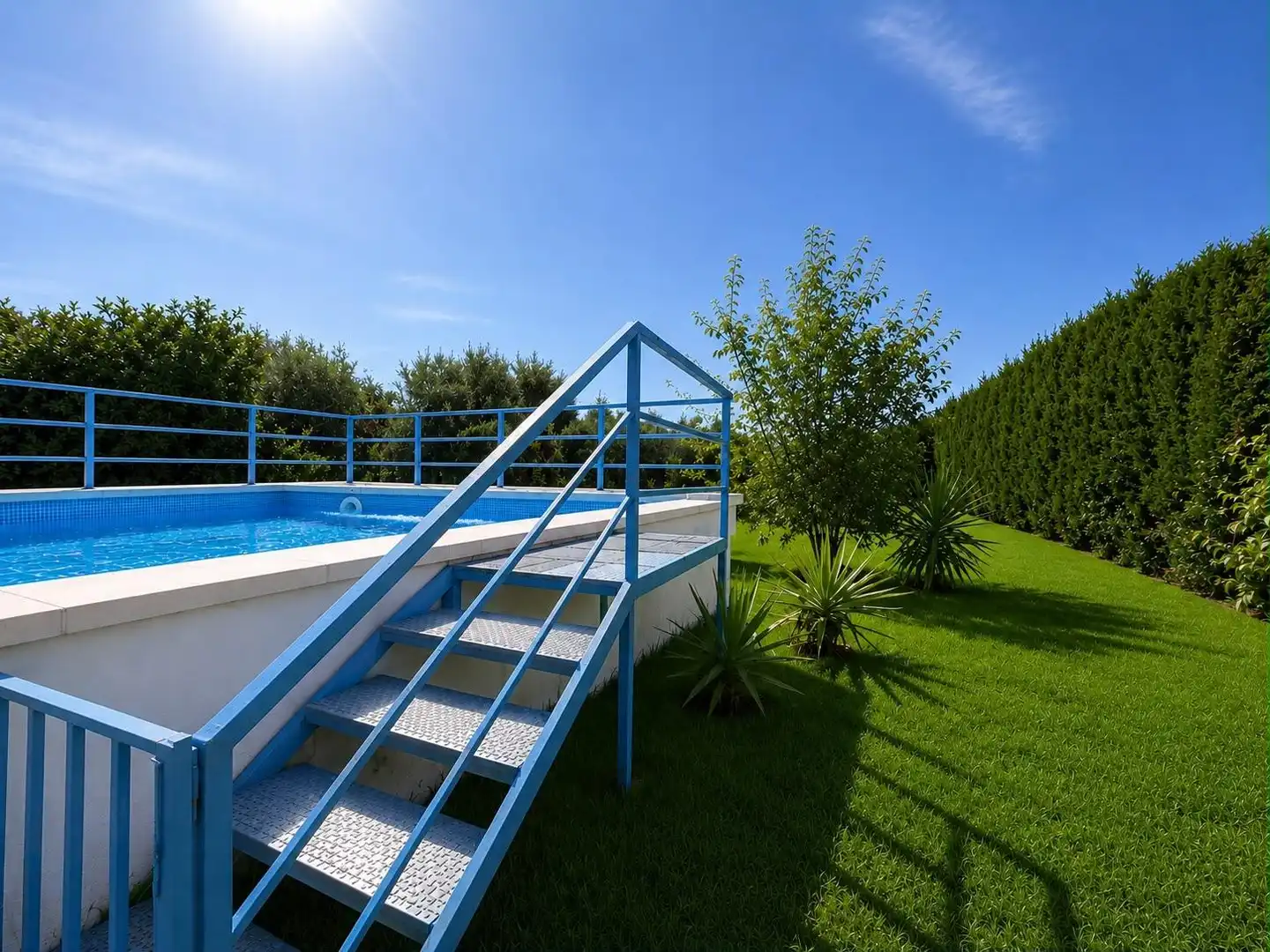 Piscina de Casa o chalet en venta en Puebla de la Calzada con Jardín privado y Piscina