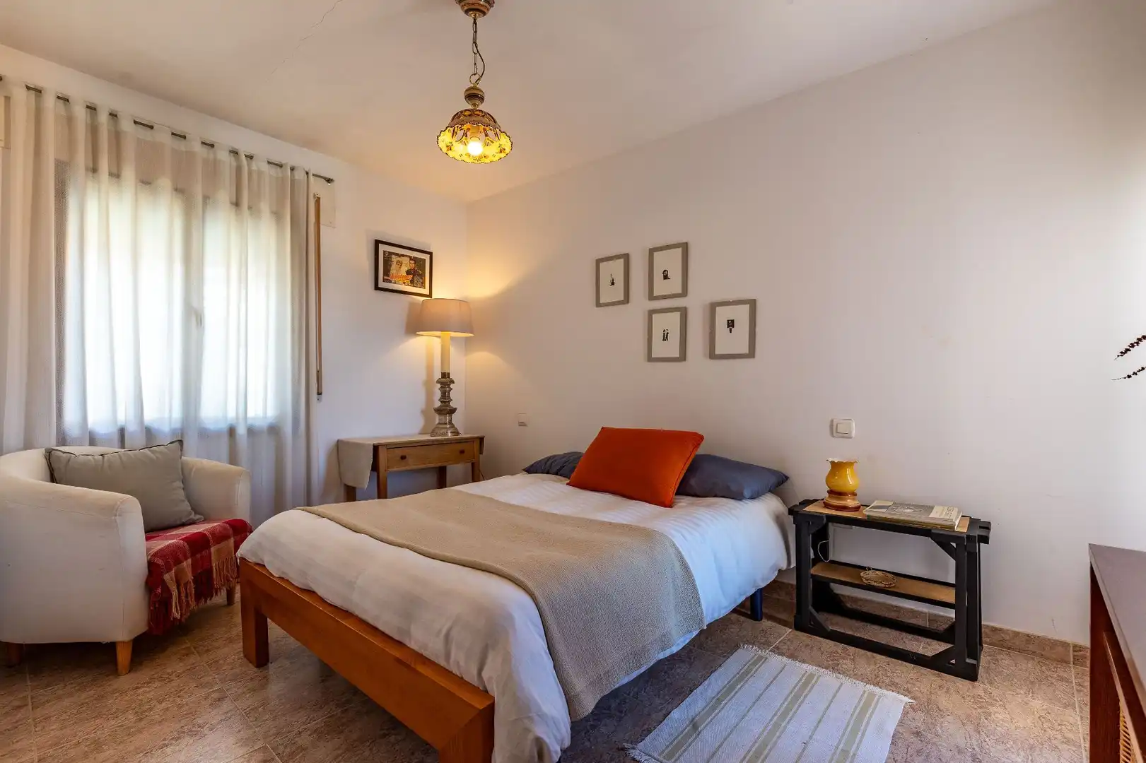 Bedroom of Houses for sale in Talaveruela de la Vera  with Private garden, Terrace and Storage room