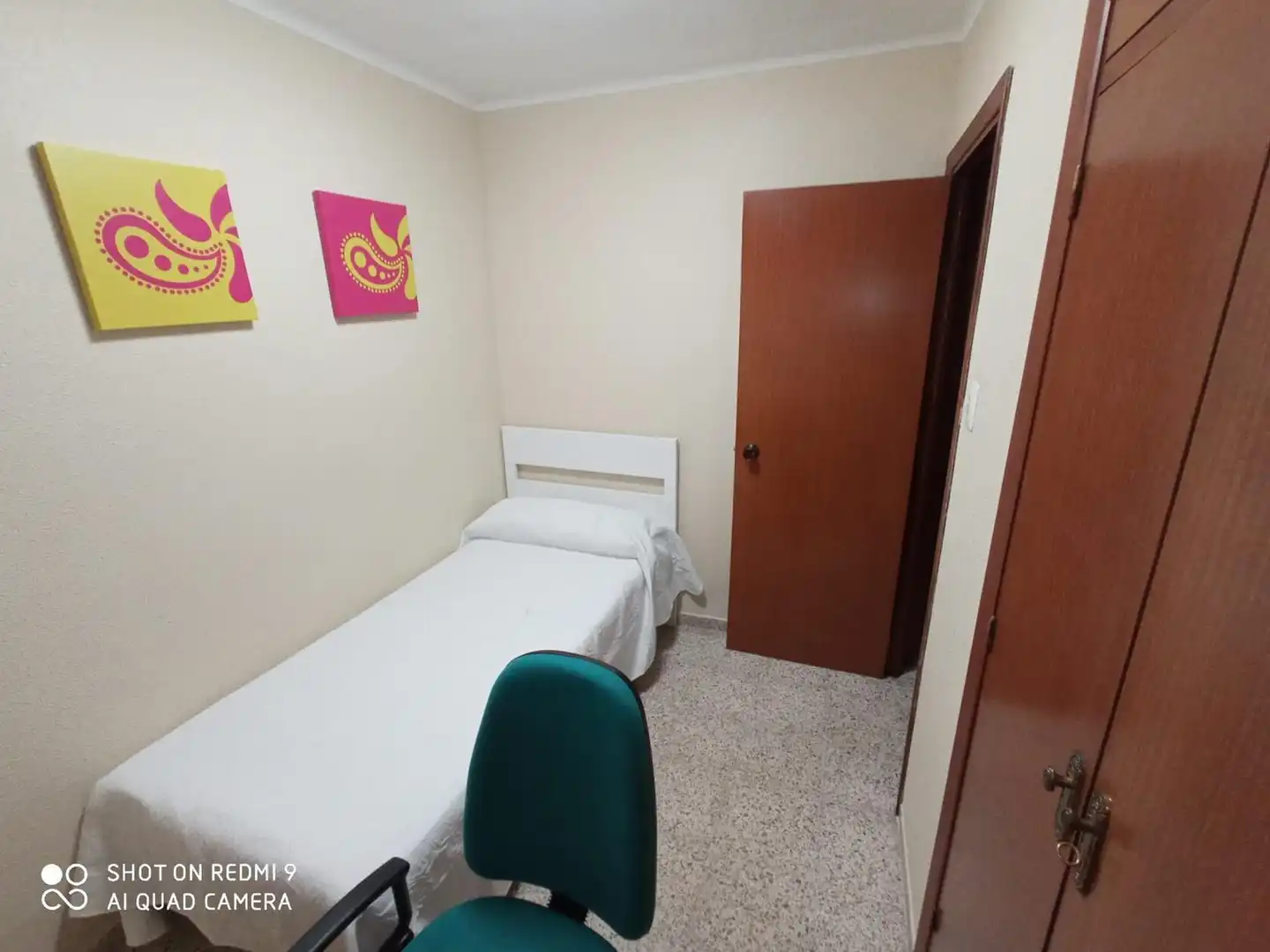 Bedroom of Flat for rent in Valencia  with Air Conditioner, Furnished and Oven