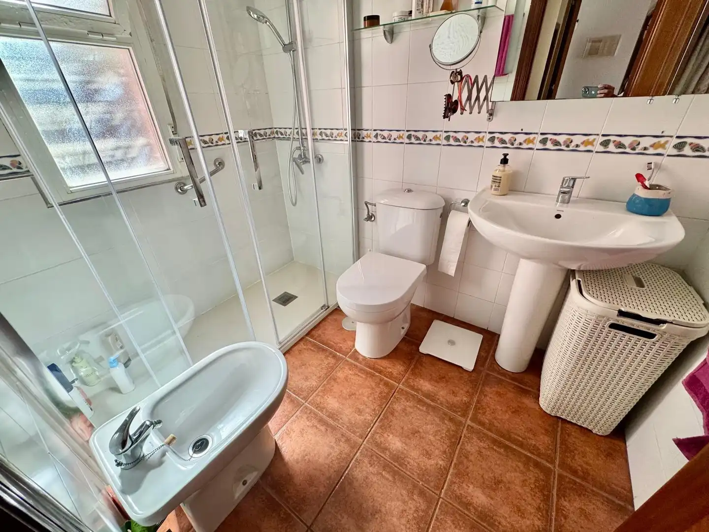 Bathroom of Houses for sale in Mazagón  with Private garden, Terrace and Storage room