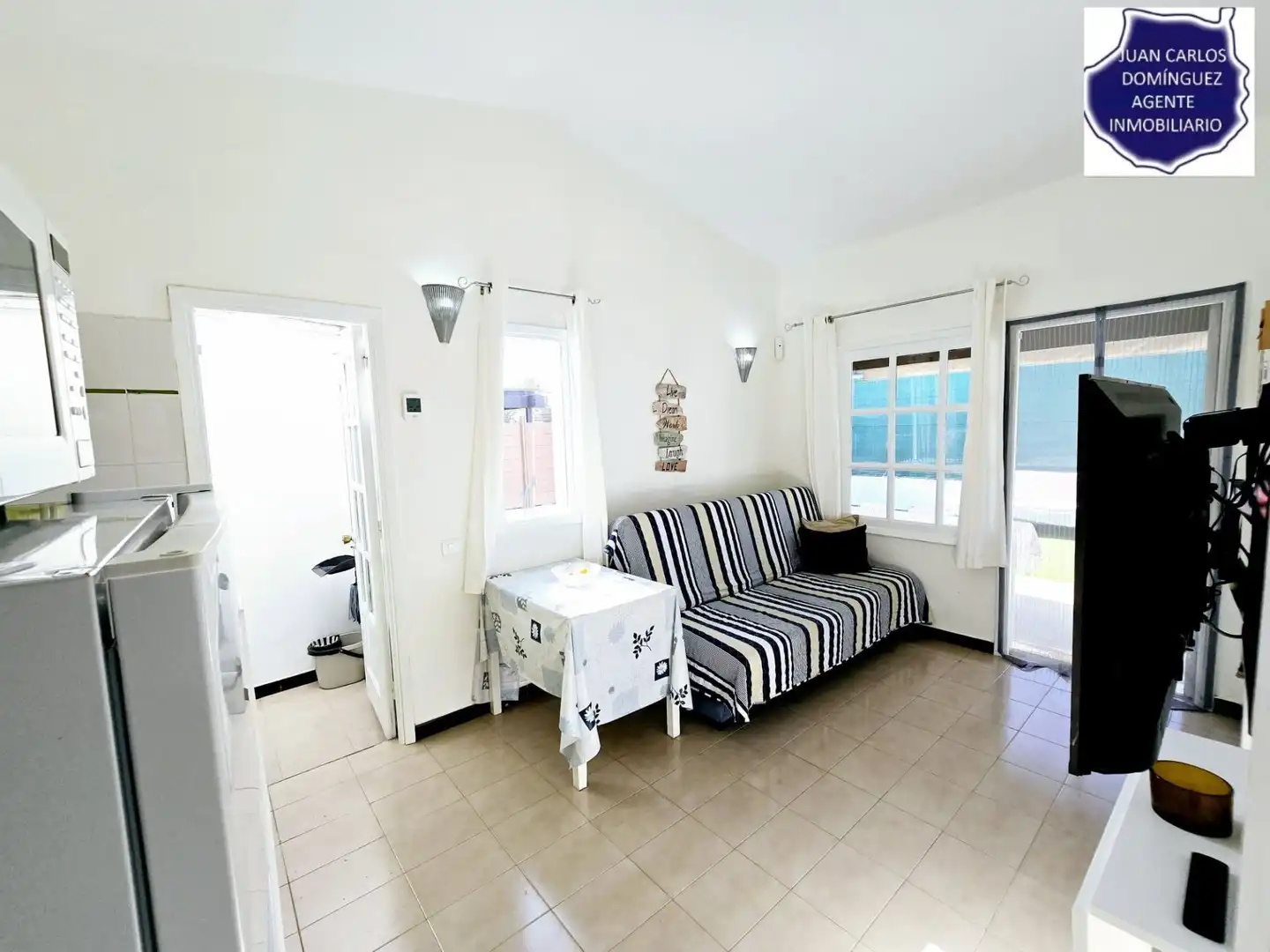 Wohnzimmer von Haus oder Chalet zur Miete in San Bartolomé de Tirajana mit Privatgarten, Terrasse und Möbliert