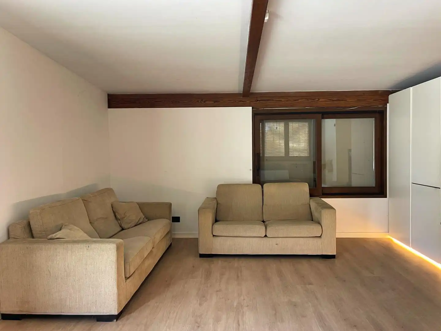 Living room of Houses for sale in Sant Antoni de Vilamajor  with Air Conditioner, Heating and Private garden