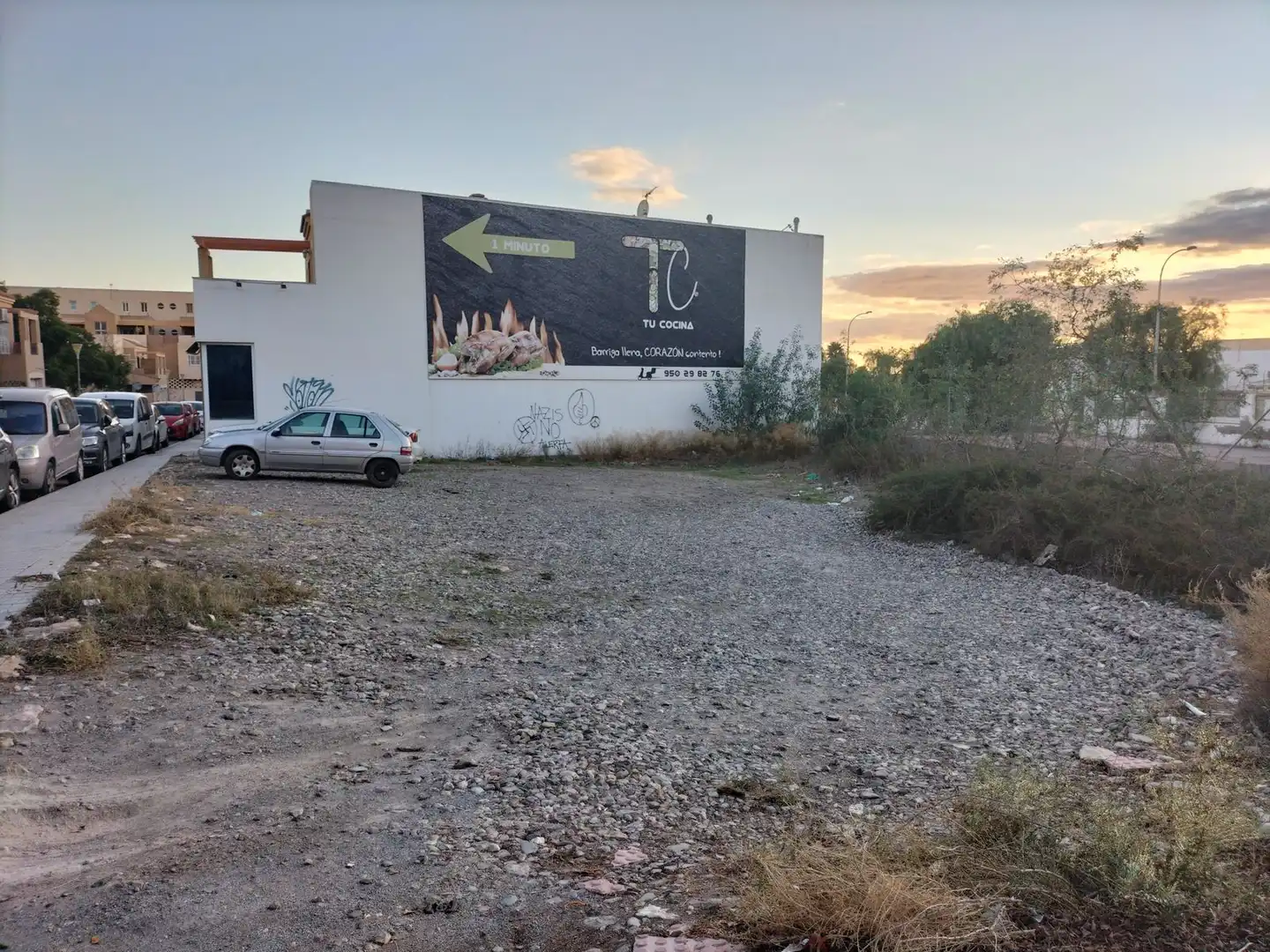 Vista exterior de Residencial en venda en Almería