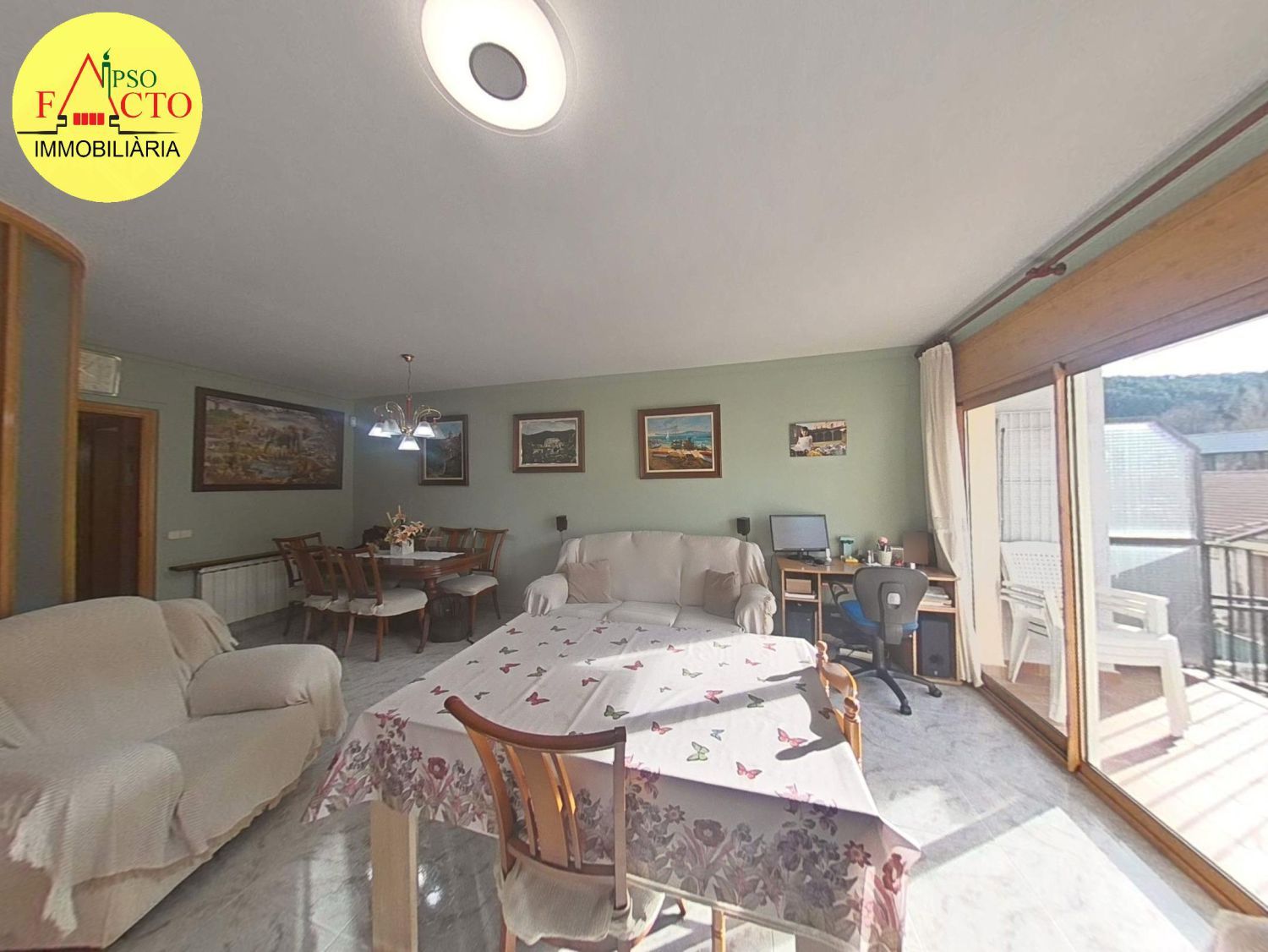 Dining room of Single-family semi-detached for sale in Campdevànol  with Heating, Terrace and Storage room