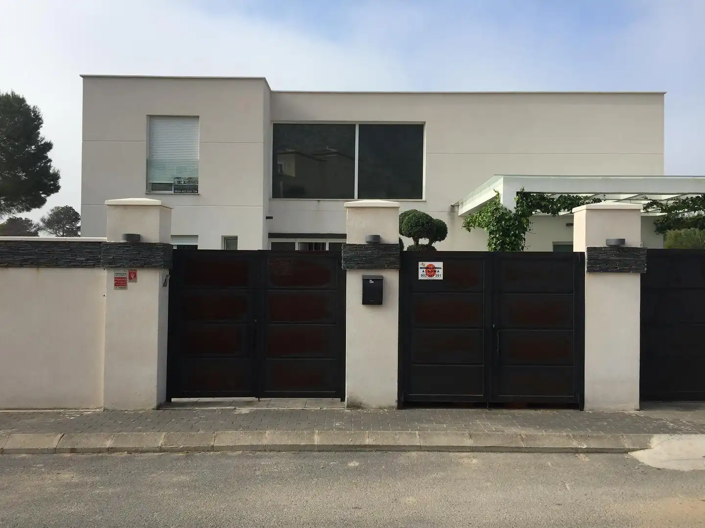 Vista exterior de Casa adosada de alquiler en Altea con Aire acondicionado, Calefacción y Jardín privado