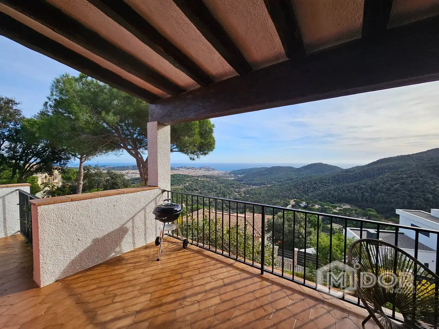 Terrasse von Haus oder Chalet zur Miete in Sant Feliu de Guíxols mit Klimaanlage, Privatgarten und Terrasse