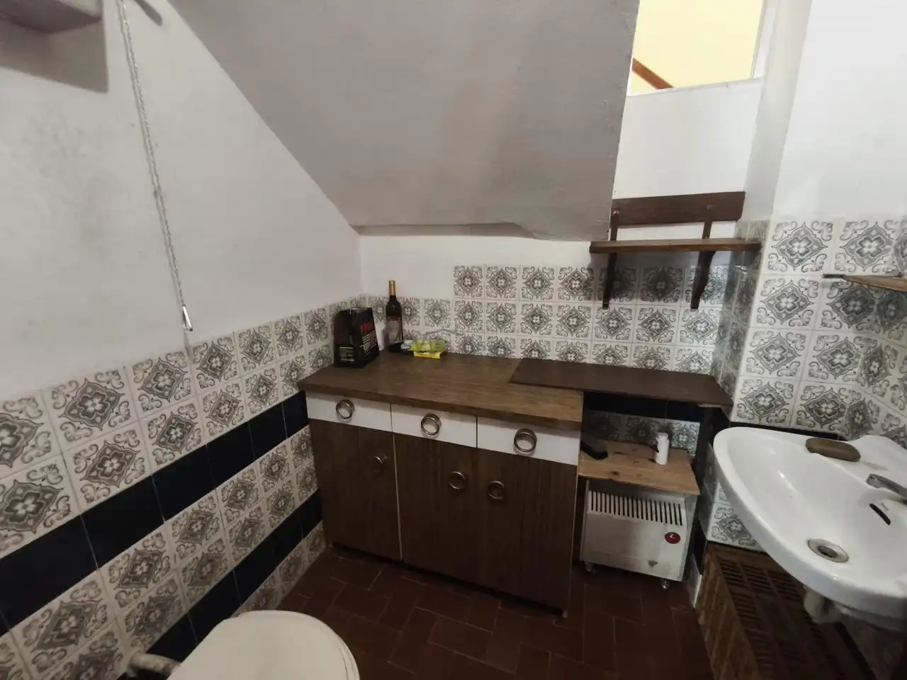 Cuina de Casa o xalet en venda en Xunqueira de Ambía amb Calefacció, Jardí privat i Moblat