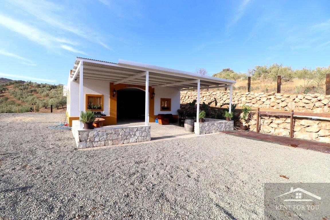 Exterior view of Country house for sale in Guaro  with Terrace and Furnished