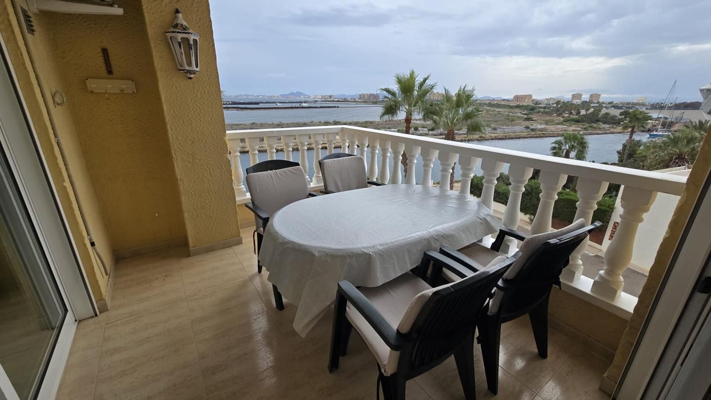 Terrace of Apartment for sale in La Manga del Mar Menor  with Air Conditioner, Private garden and Terrace